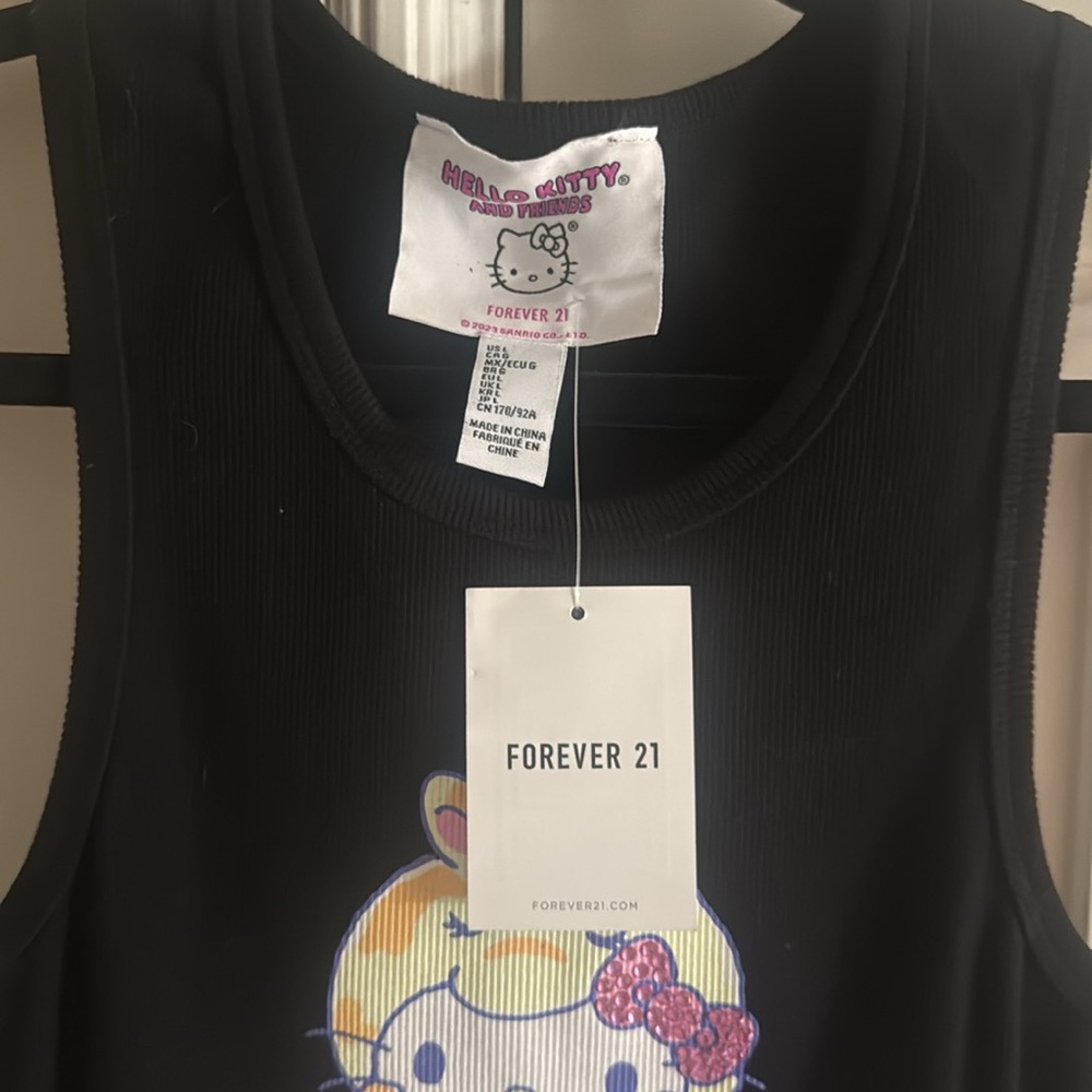 Forever 21 Girls Hello Kitty & Friends Tank Top women’s - Picture 4 of 6